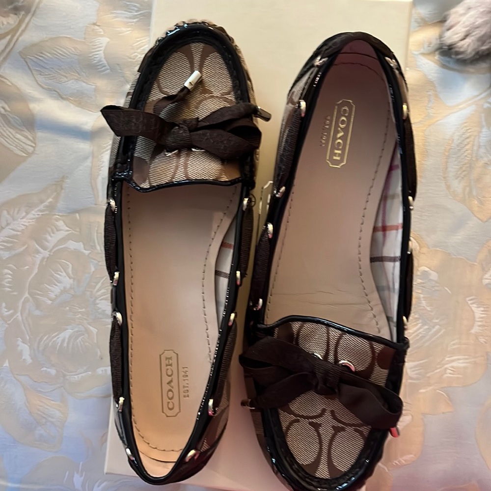 Comfy Coach loafers